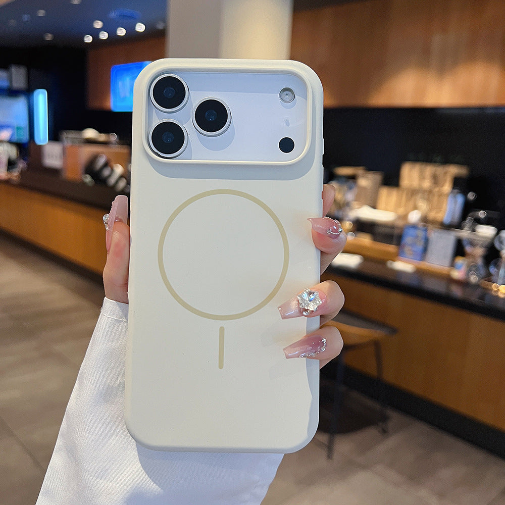 Silikon Case mit MagSafe für iPhone 17 Modelle