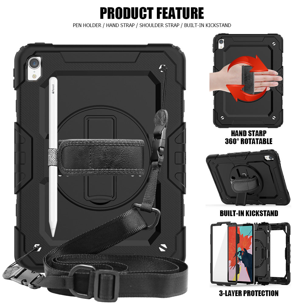 Ultra Robust iPad Cover mit Gurt und Schulterriemen