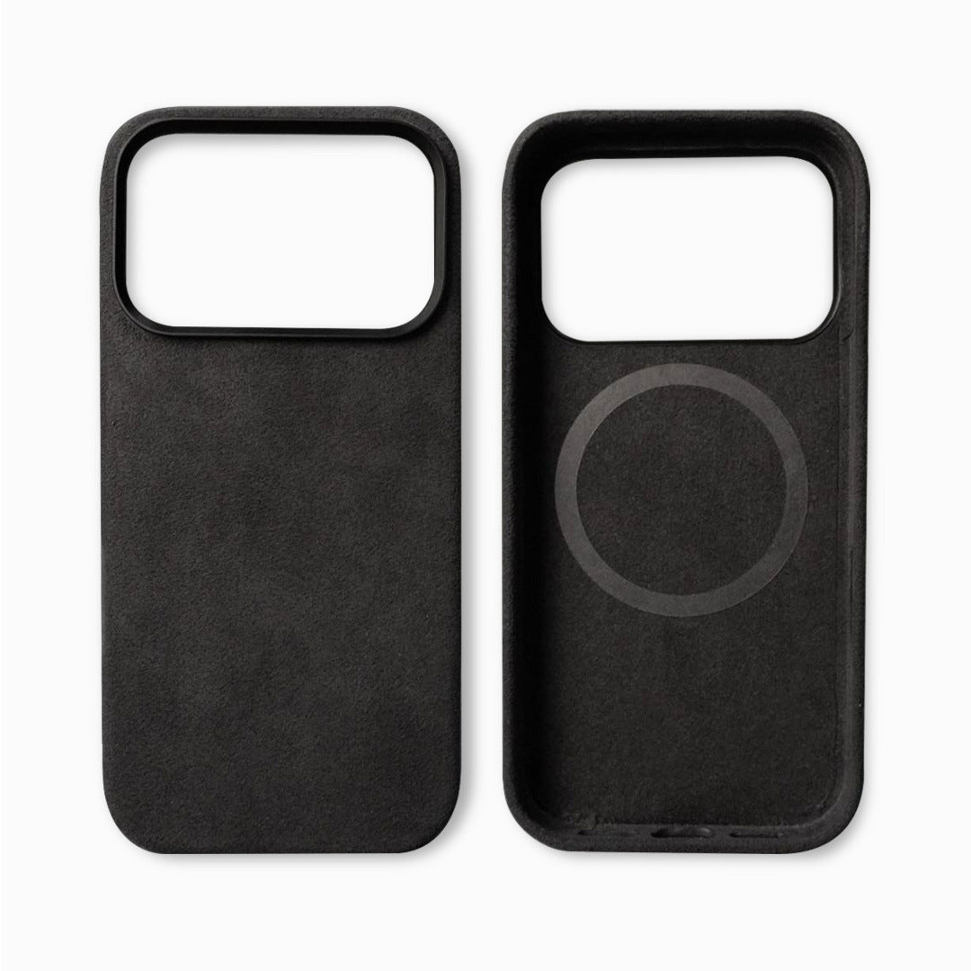MagSafe Hülle aus Italienische Alcantara für iPhone 17 Modelle