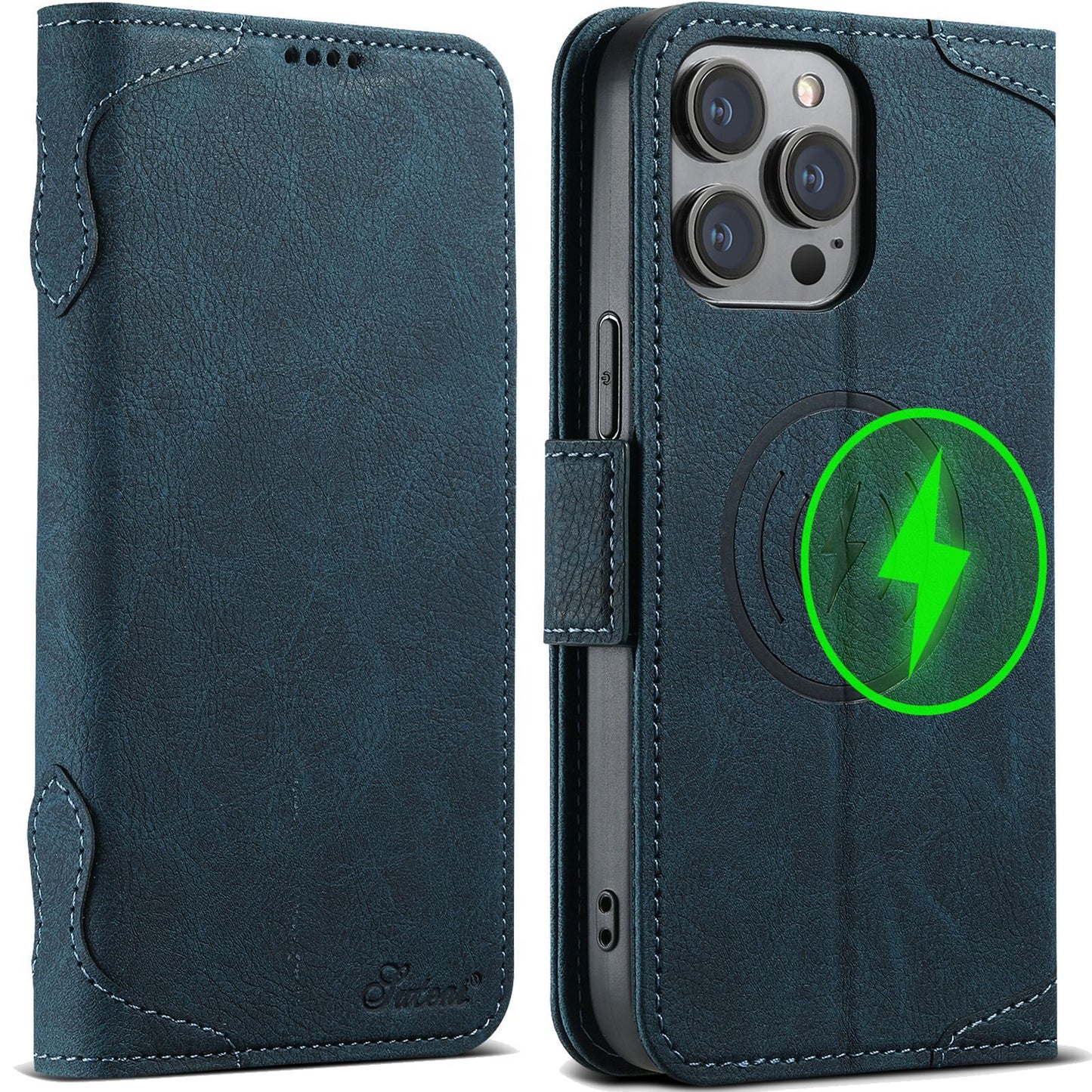 Flipcover mit Schutzfolie Magnetisch für dein iPhone