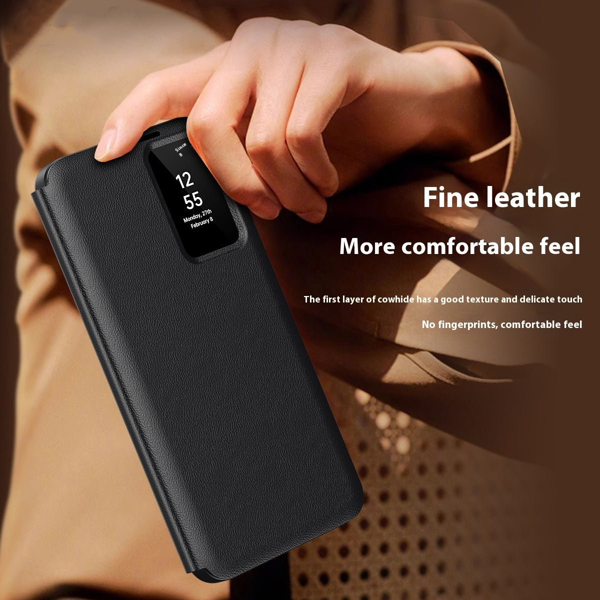 Samsung Galaxy S Ultra Smart View Flip Case Hülle