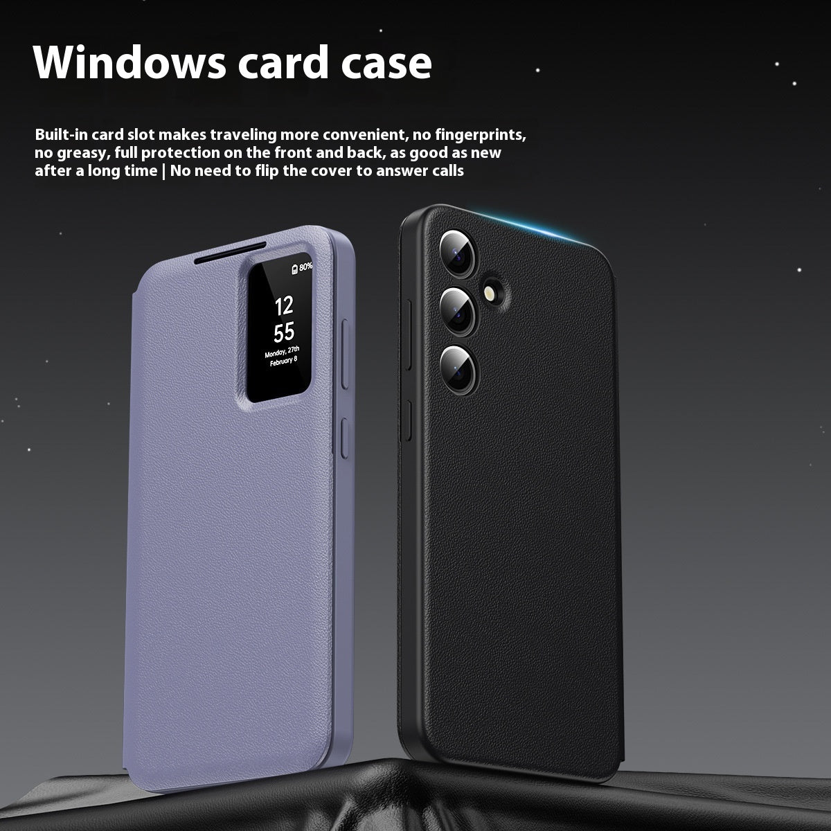 Samsung Galaxy S Ultra Smart View Flip Case Hülle
