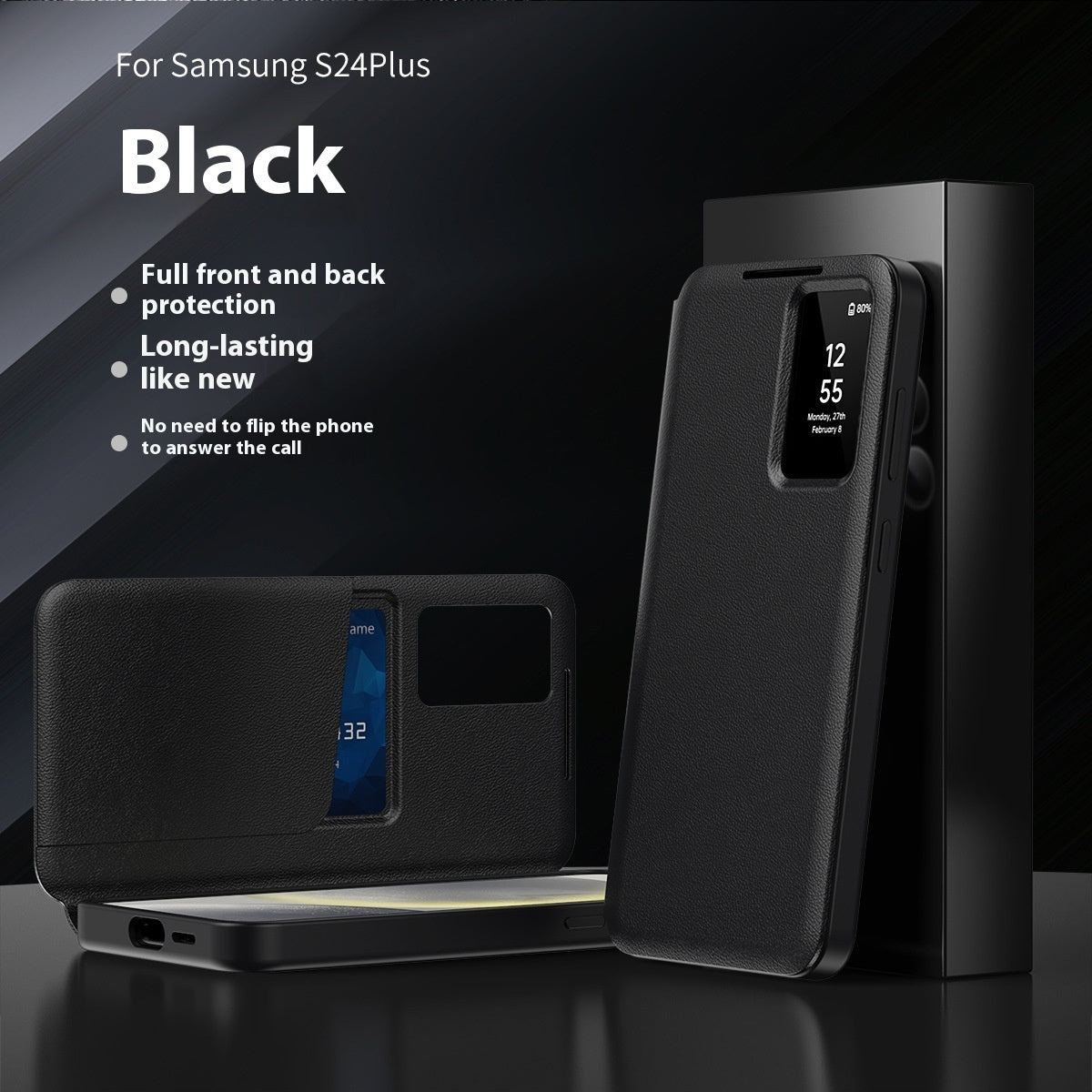 Samsung Galaxy S Ultra Smart View Flip Case Hülle