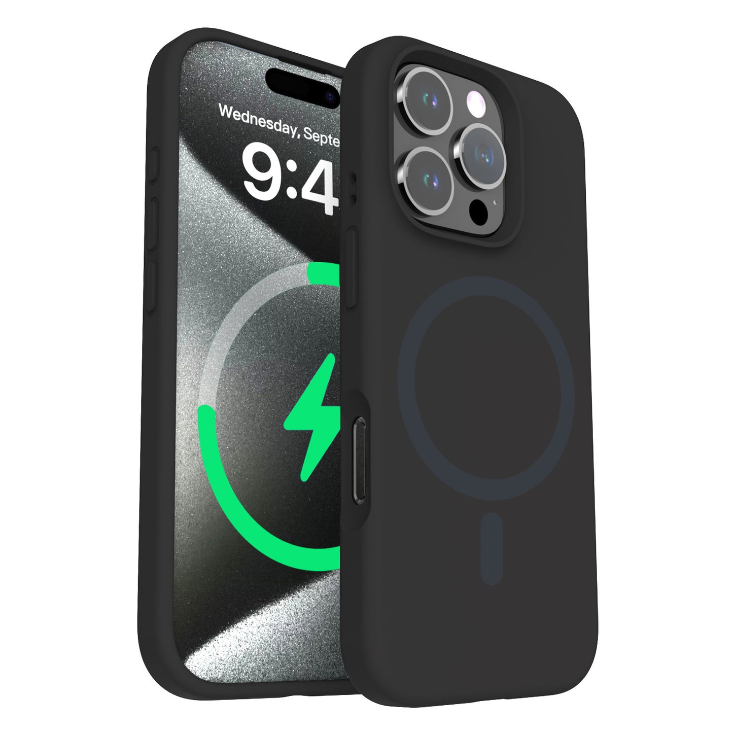 Silikon Case mit MagSafe für iPhone 16 Modelle