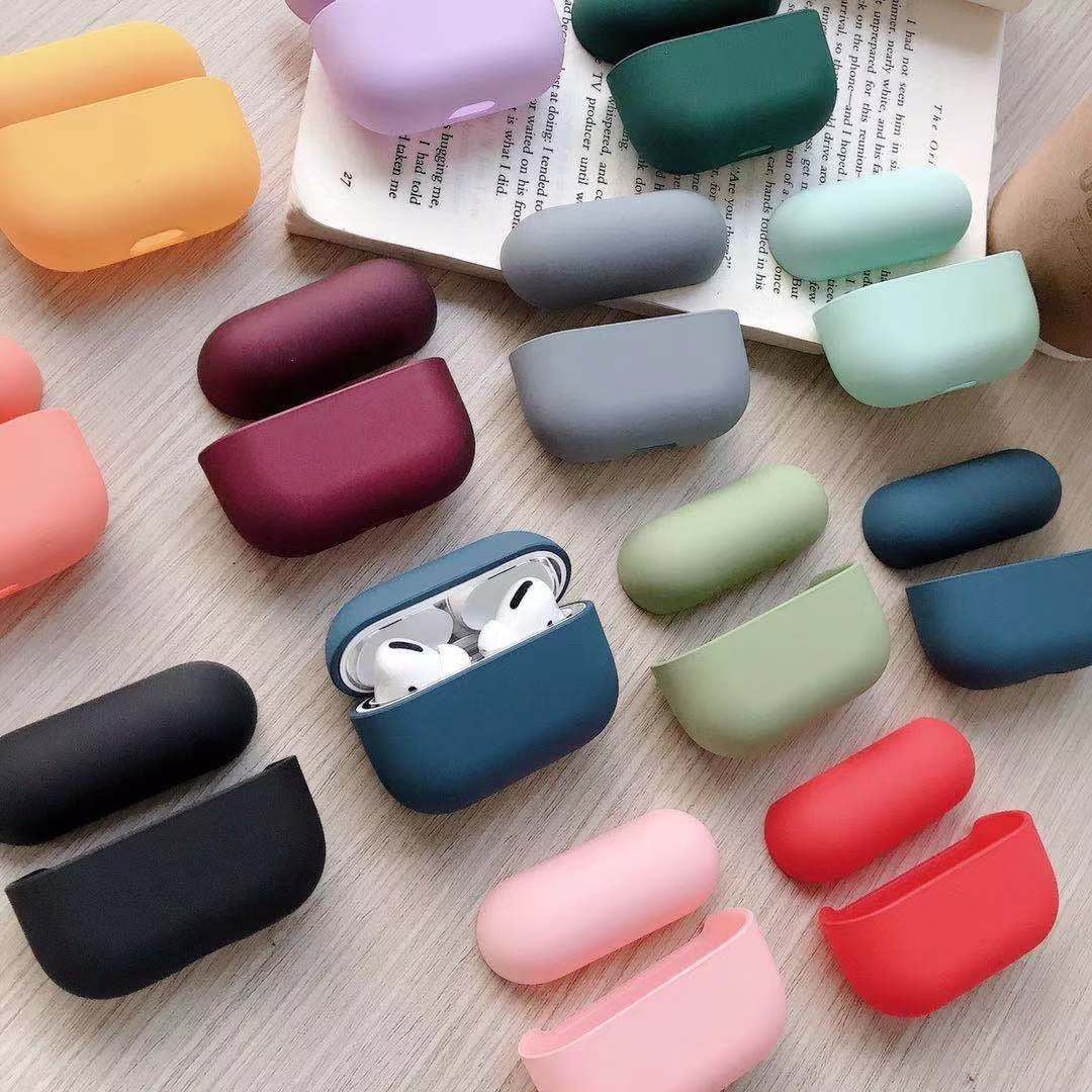 AirPods Pro 2 Silikon Case Schutzhülle Abdeckung (Matt) und selbst gestalten