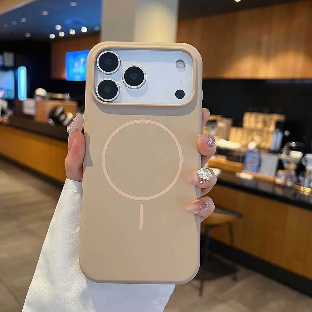 Silikon Case mit MagSafe für iPhone 17 Modelle