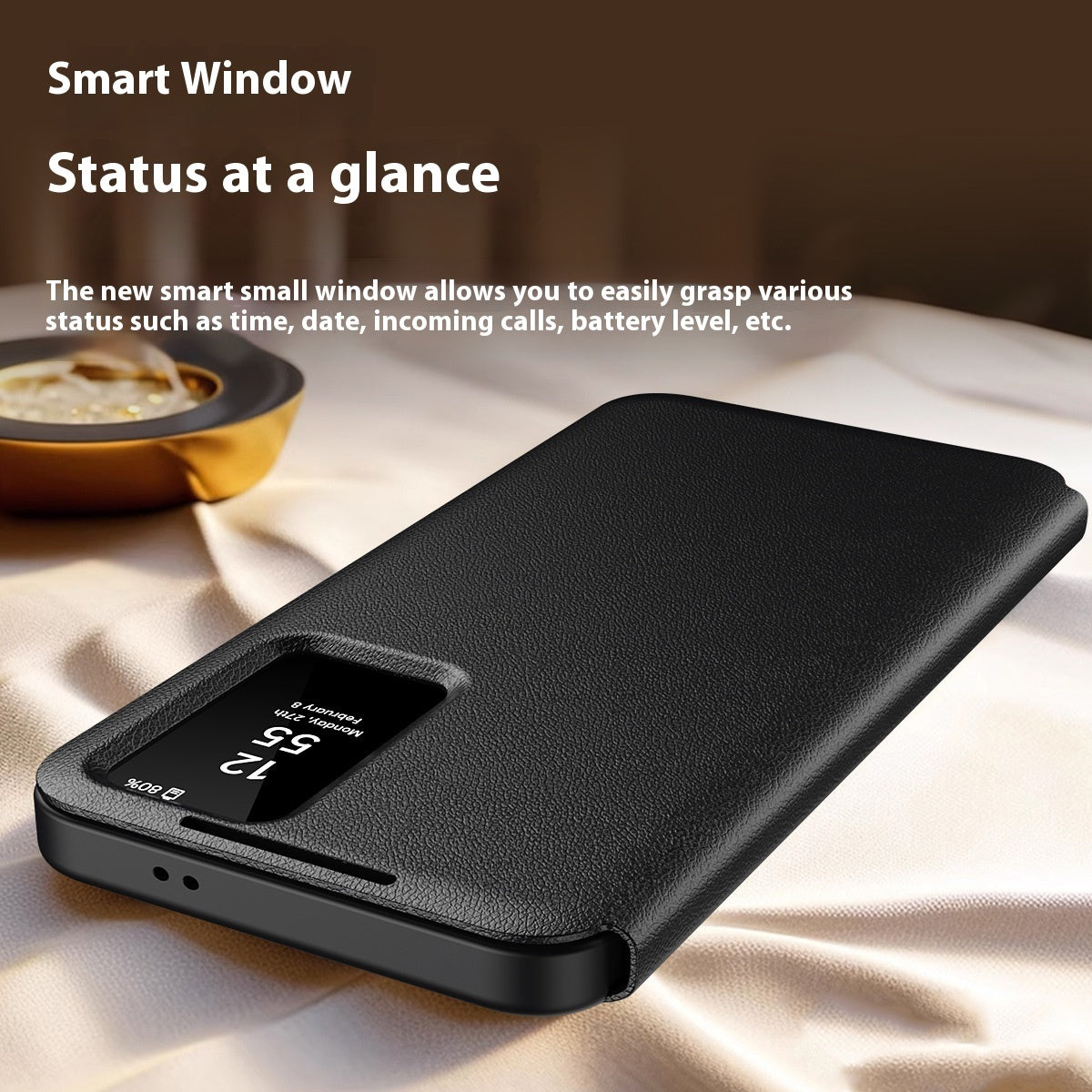 Samsung Galaxy S Ultra Smart View Flip Case Hülle