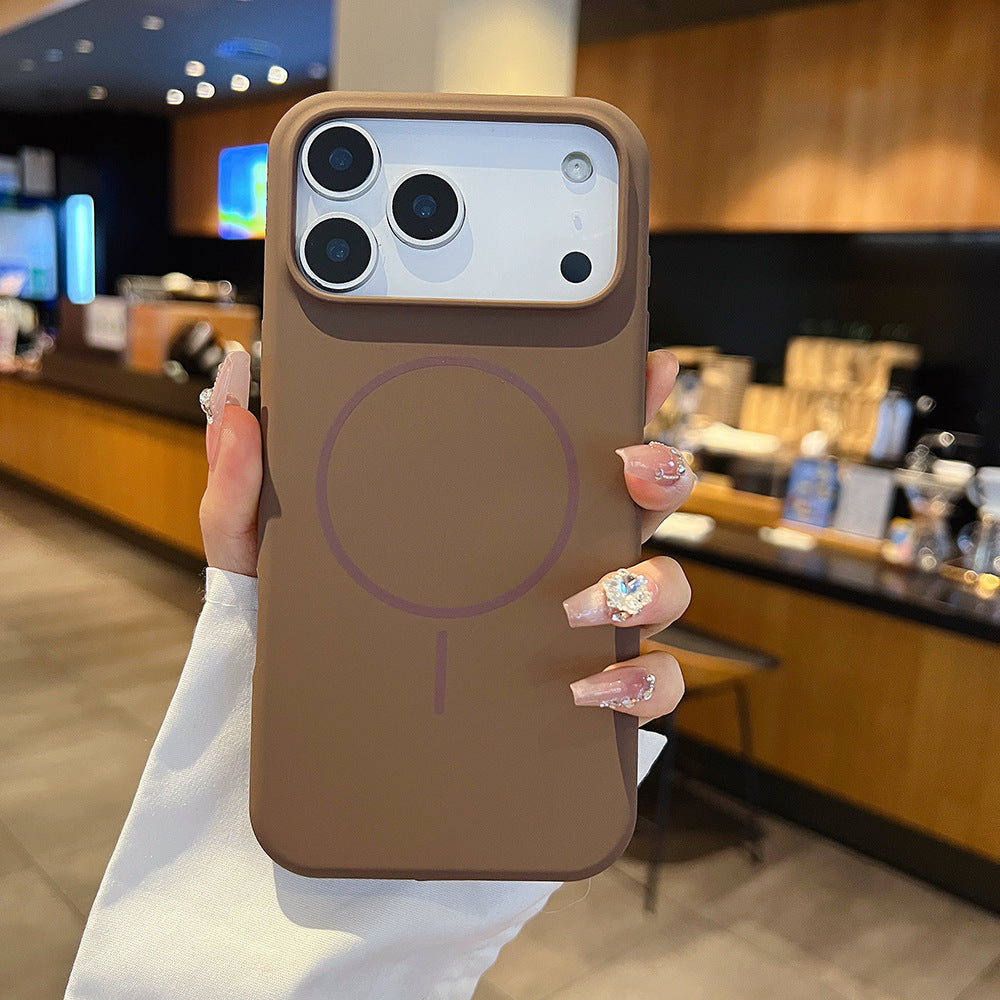 Silikon Case mit MagSafe für iPhone 17 Modelle