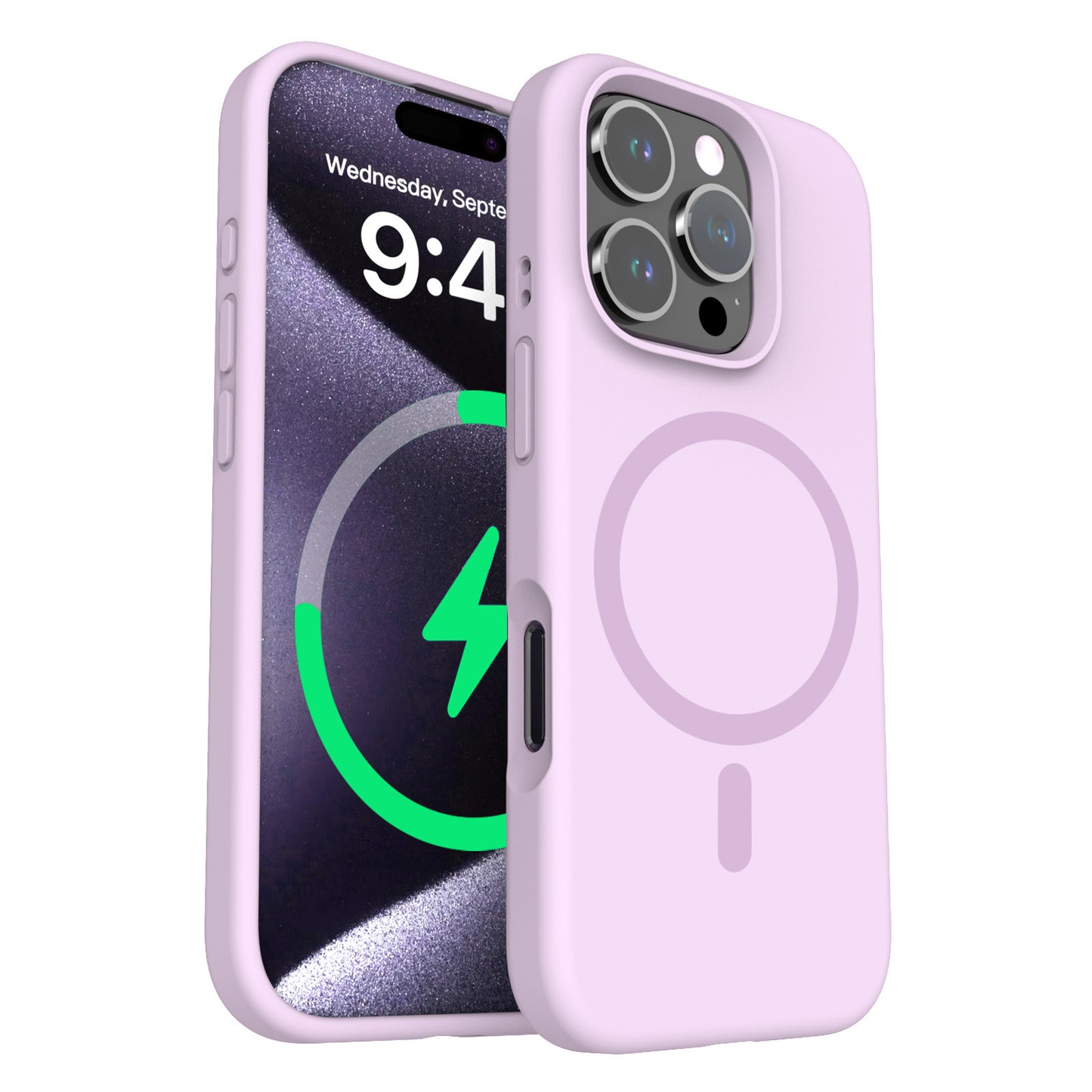 Silikon Case mit MagSafe für iPhone 16 Modelle