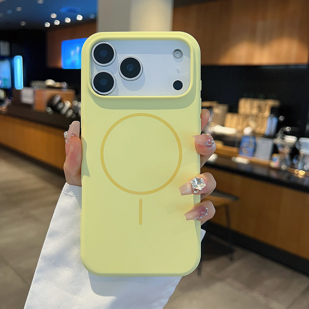 Silikon Case mit MagSafe für iPhone 17 Modelle
