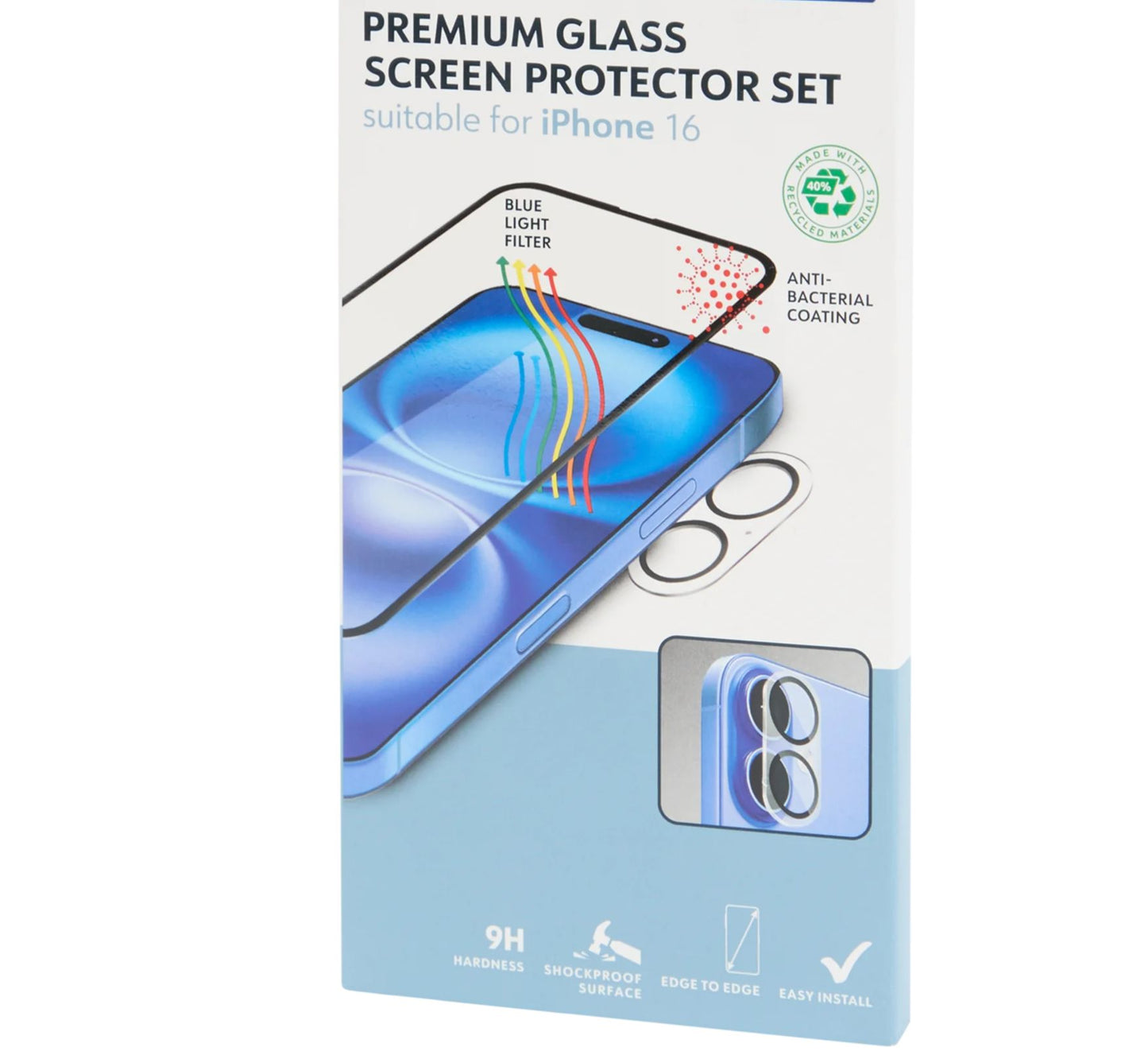 Displayschutz-Set
Für iPhone geeignet | Verschiedene Varianten