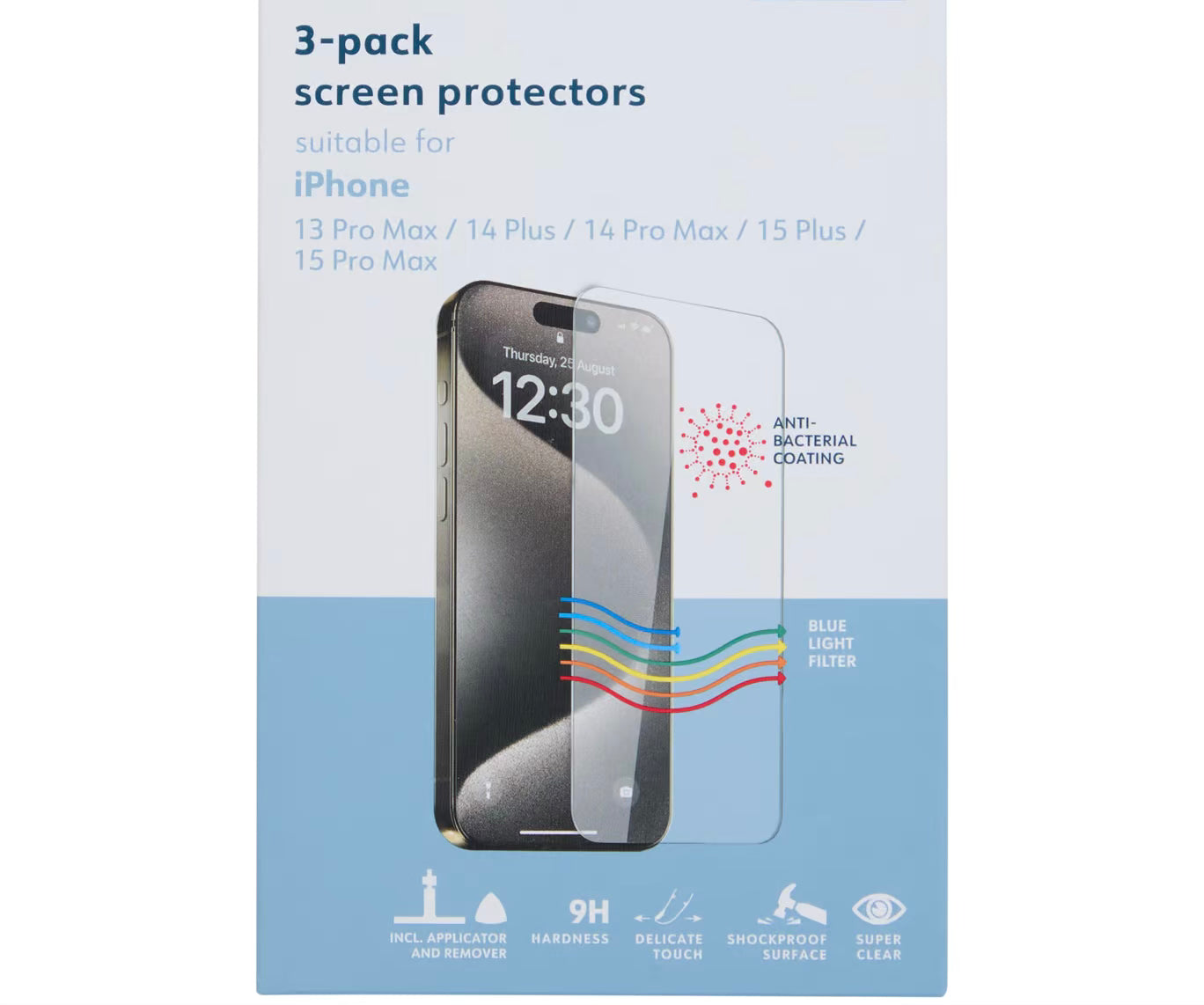 (3er Set) Panzerglas für Dein Apple iPhone