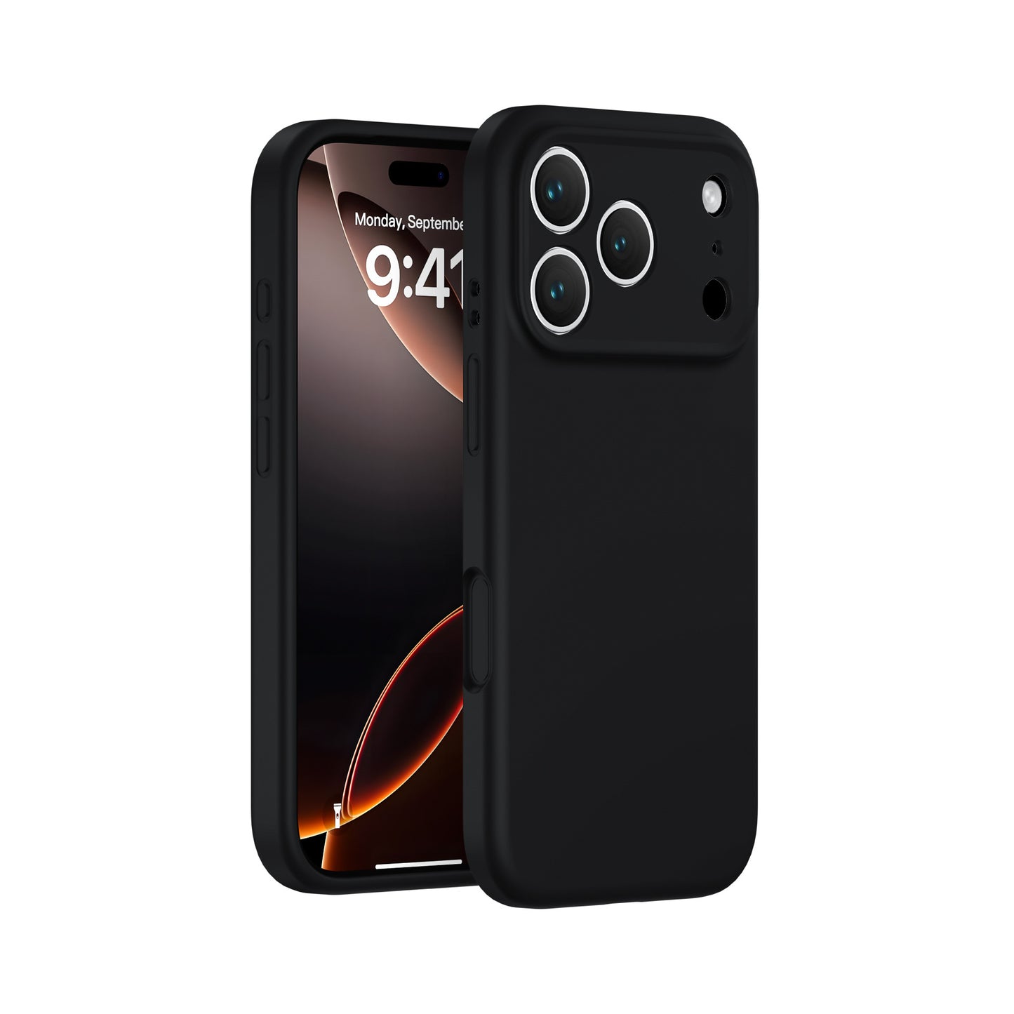 Silikon Case Hülle mit Kameraschutz für iPhone 17 Modelle