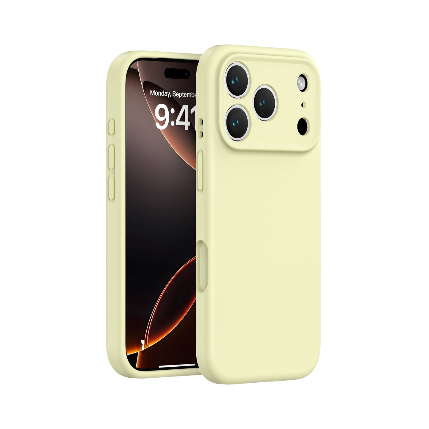Silikon Case Hülle mit Kameraschutz für iPhone 17 Modelle
