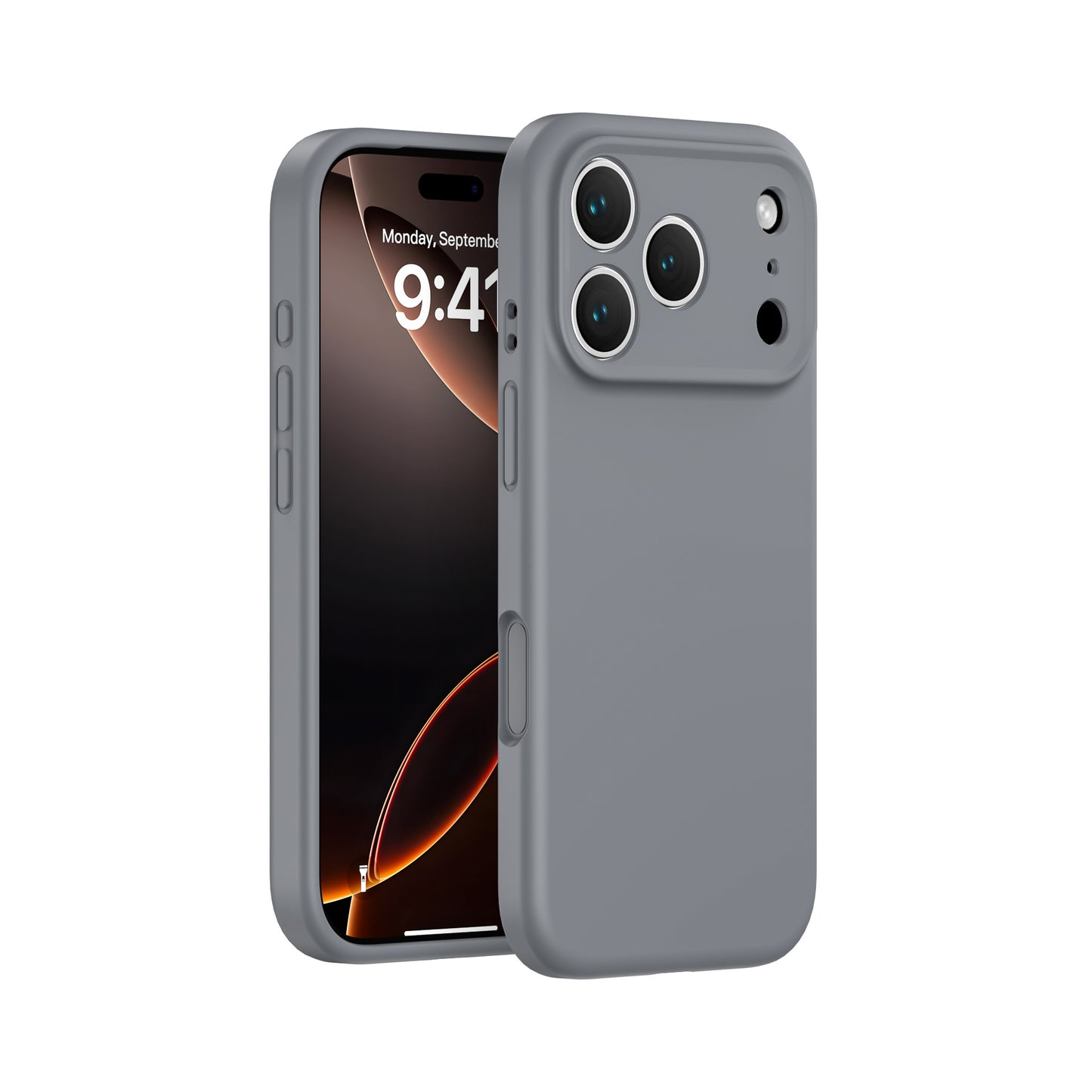 Silikon Case Hülle mit Kameraschutz für iPhone 17 Modelle