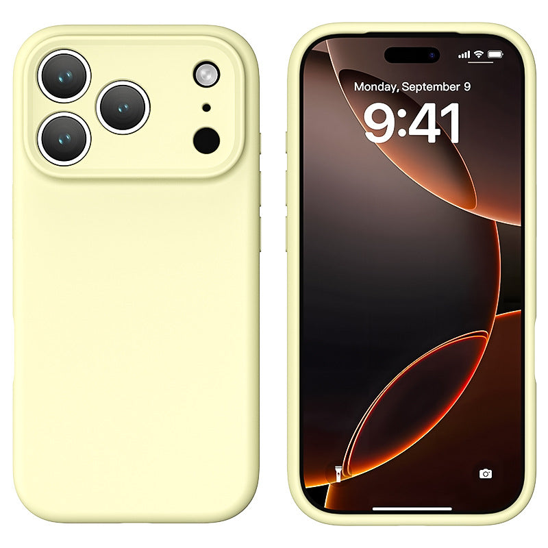 Silikon Case Hülle mit Kameraschutz für iPhone 17 Modelle