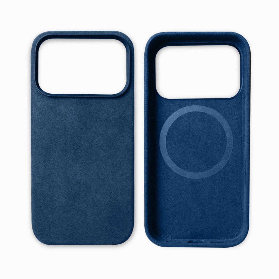 MagSafe Hülle aus Italienische Alcantara für iPhone 17 Modelle