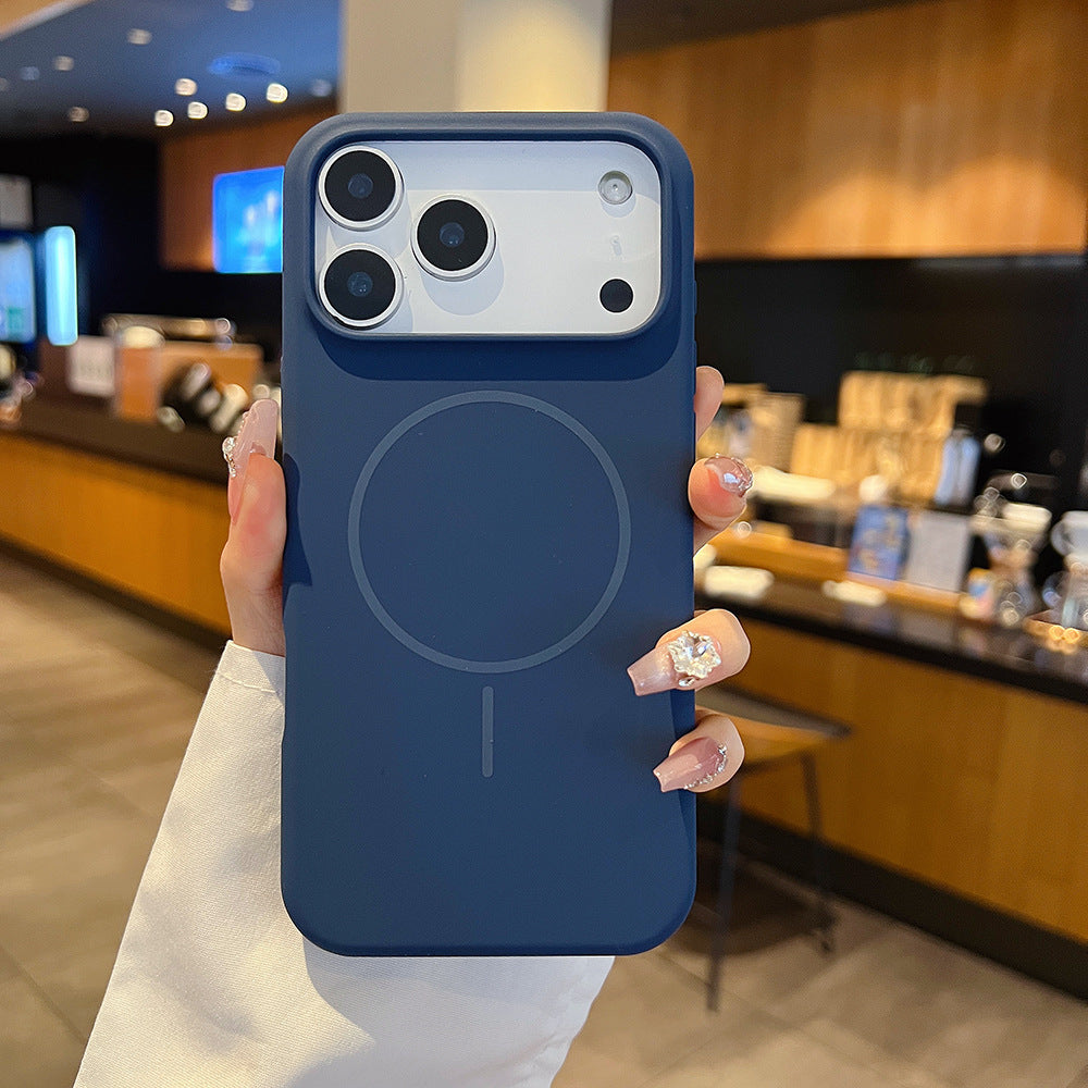 Silikon Case mit MagSafe für iPhone 17 Modelle