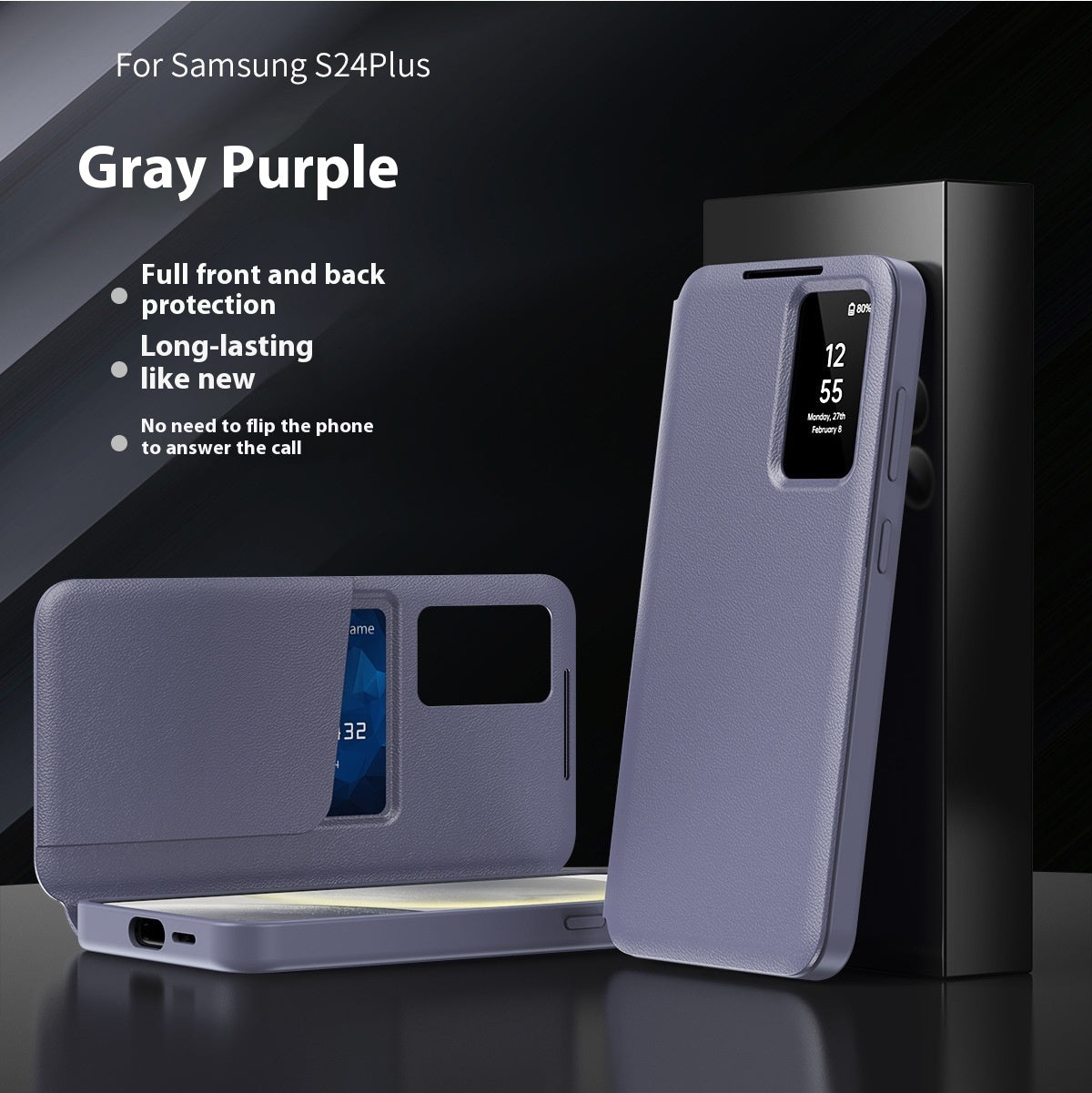 Samsung Galaxy S Ultra Smart View Flip Case Hülle