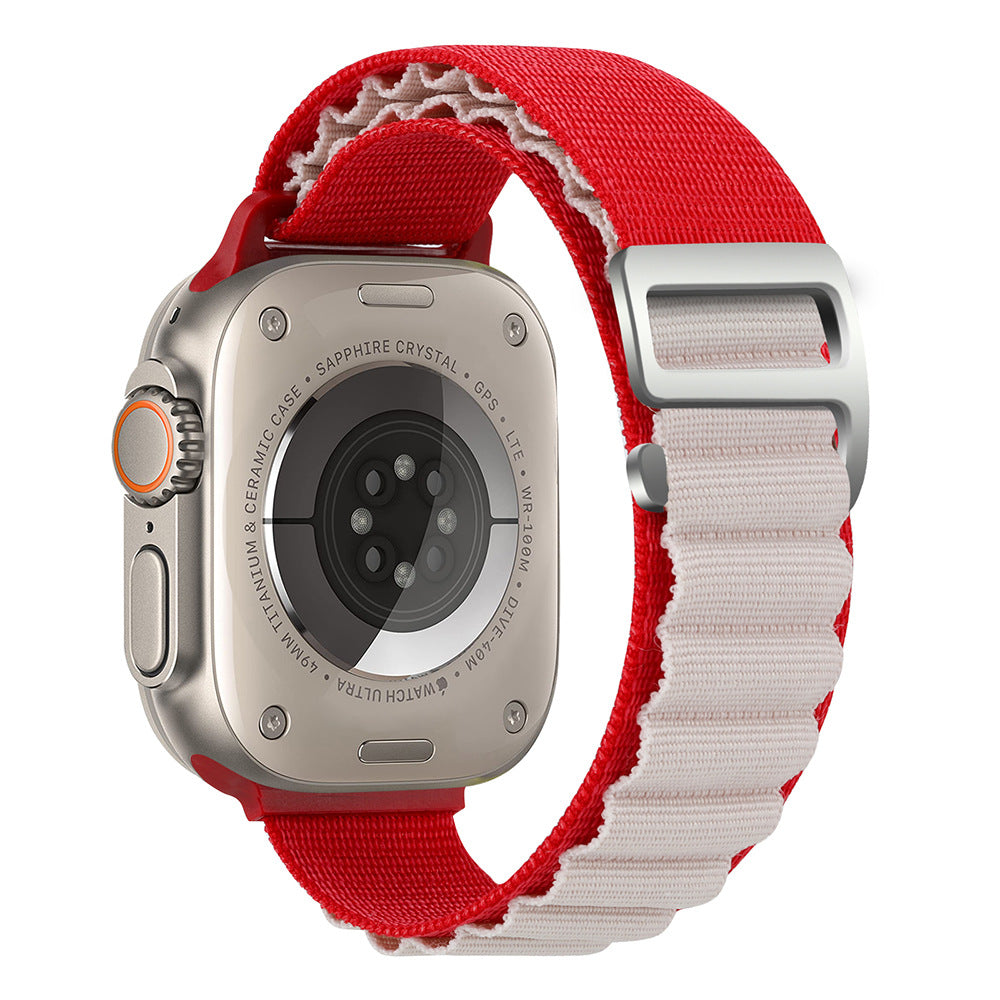 Nylon Alpine Loop Band für Apple Watch 38/40/41MM und 42/44/45/49MM