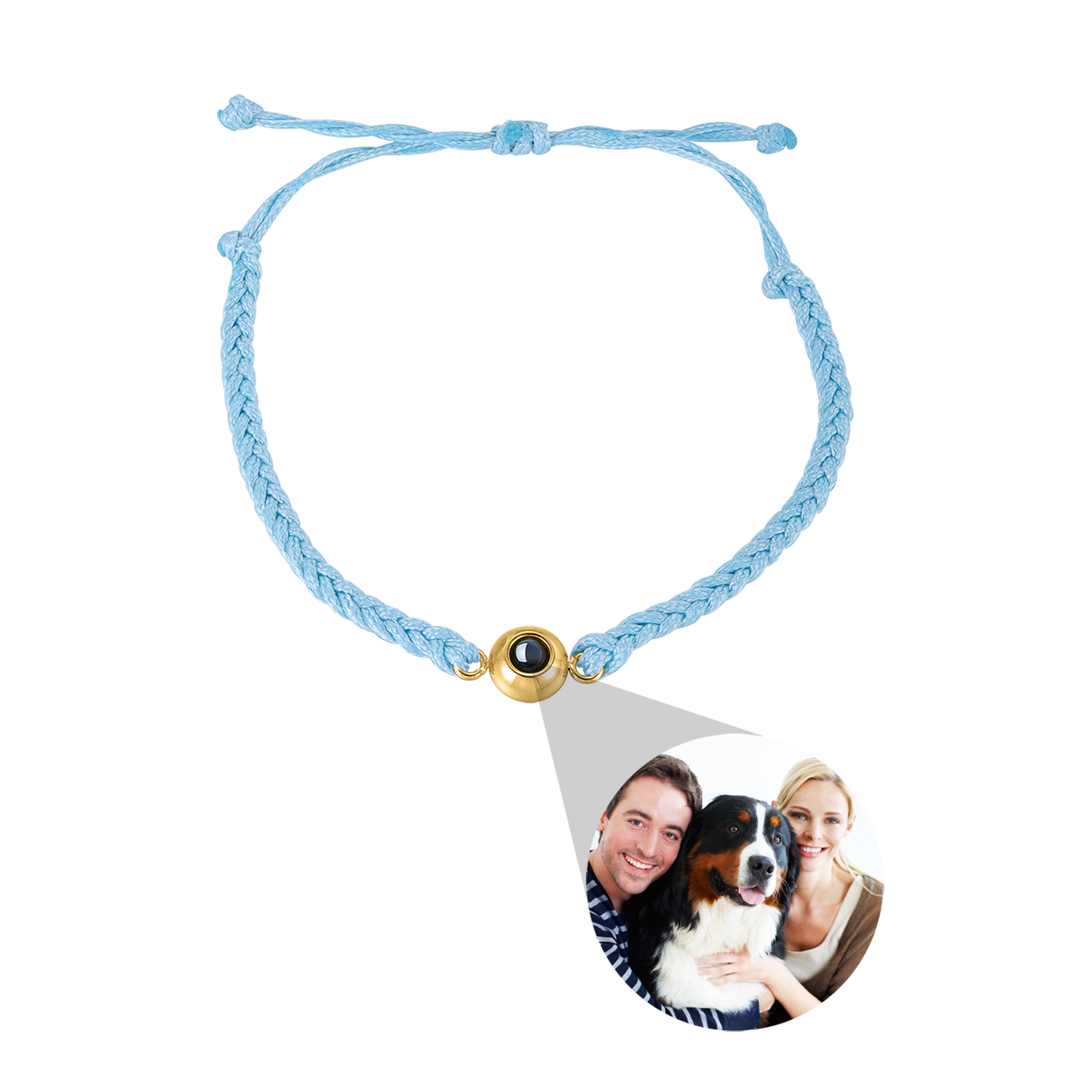 Personalisiertes Fotoarmband mit eigenem Foto