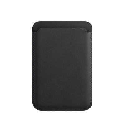 Magnetischer Kartenhalter Wallet Leder - Kompatibel mit Apple MagSafe