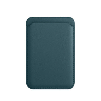 Magnetischer Kartenhalter Wallet Leder - Kompatibel mit Apple MagSafe