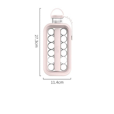 Tragbarer Eiswürfelbereiter Flaschen