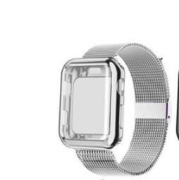 Apple Watch Band Edelstahl Magnet Milanaise Armband mit Case