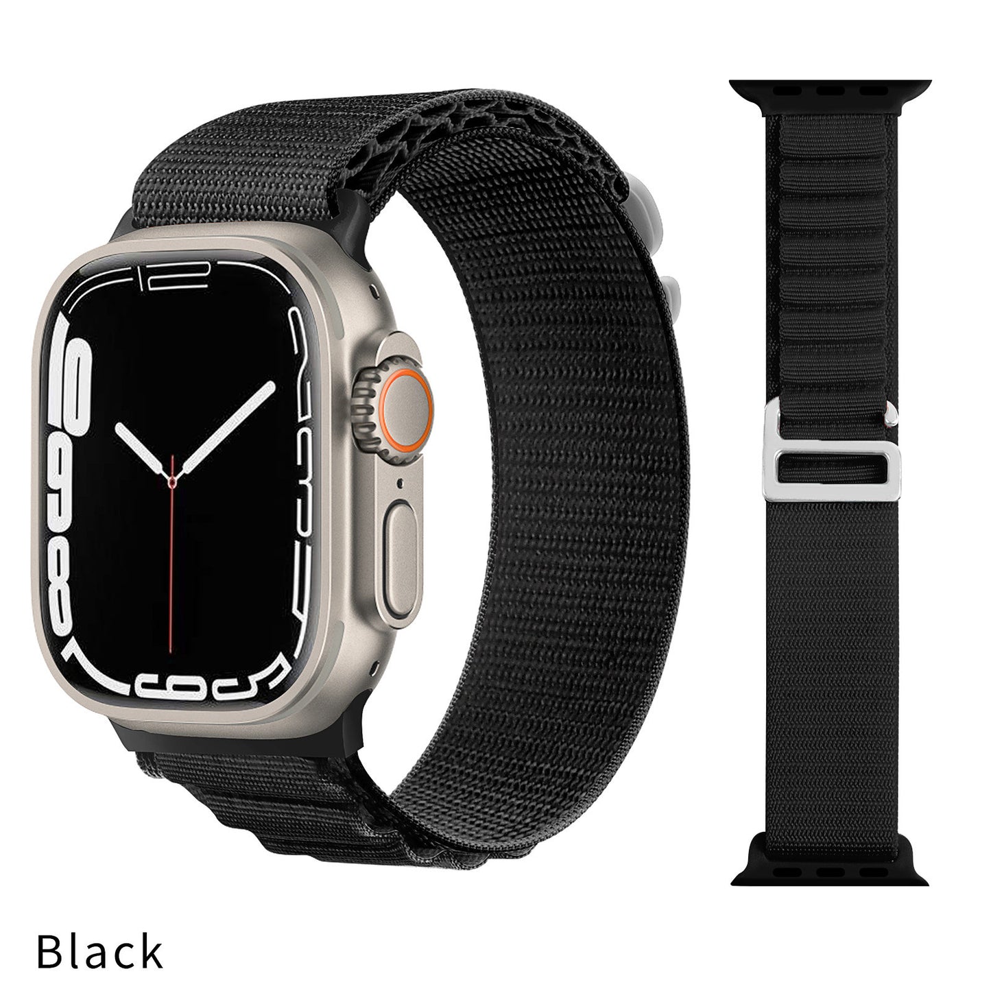 Nylon Alpine Loop Band für Apple Watch 38/40/41MM und 42/44/45/49MM