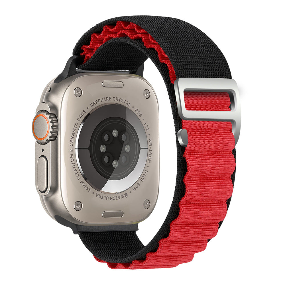 Nylon Alpine Loop Band für Apple Watch 38/40/41MM und 42/44/45/49MM