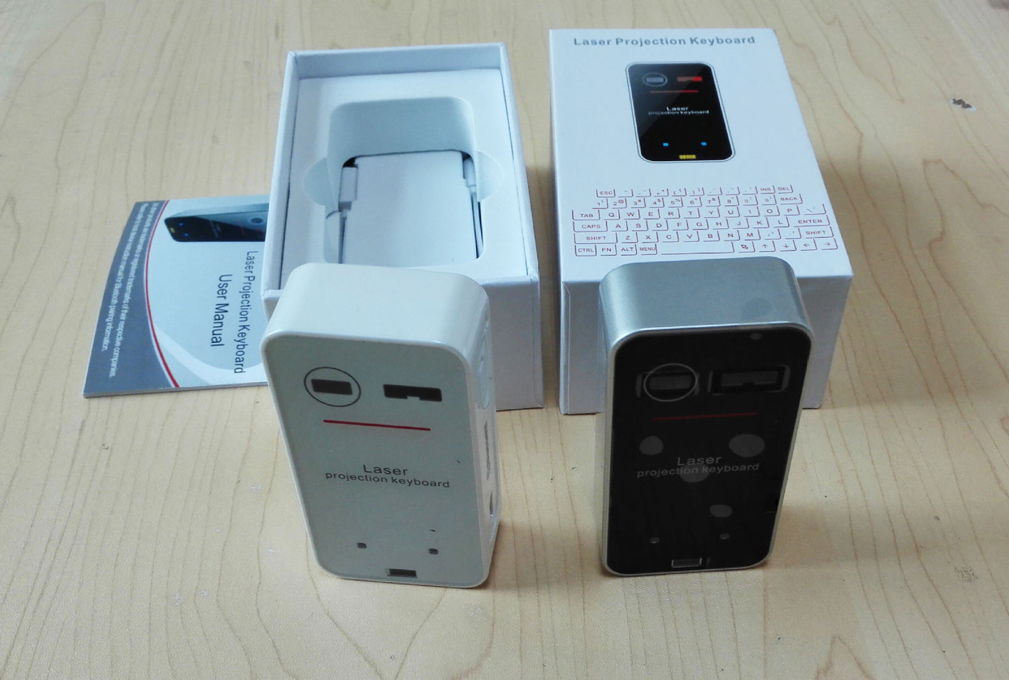 Kabellose Bluetooth-Lasertastatur