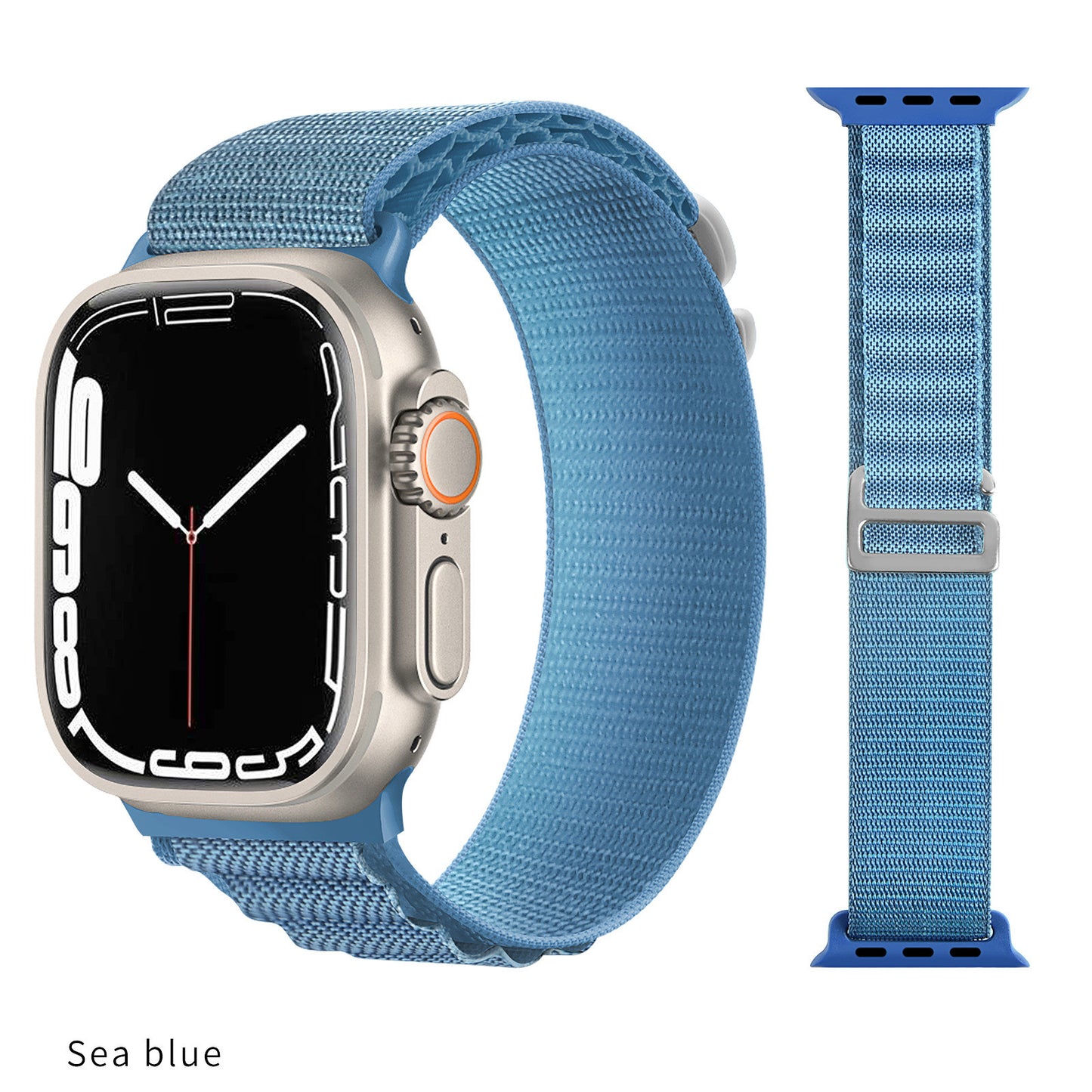 Nylon Alpine Loop Band für Apple Watch 38/40/41MM und 42/44/45/49MM