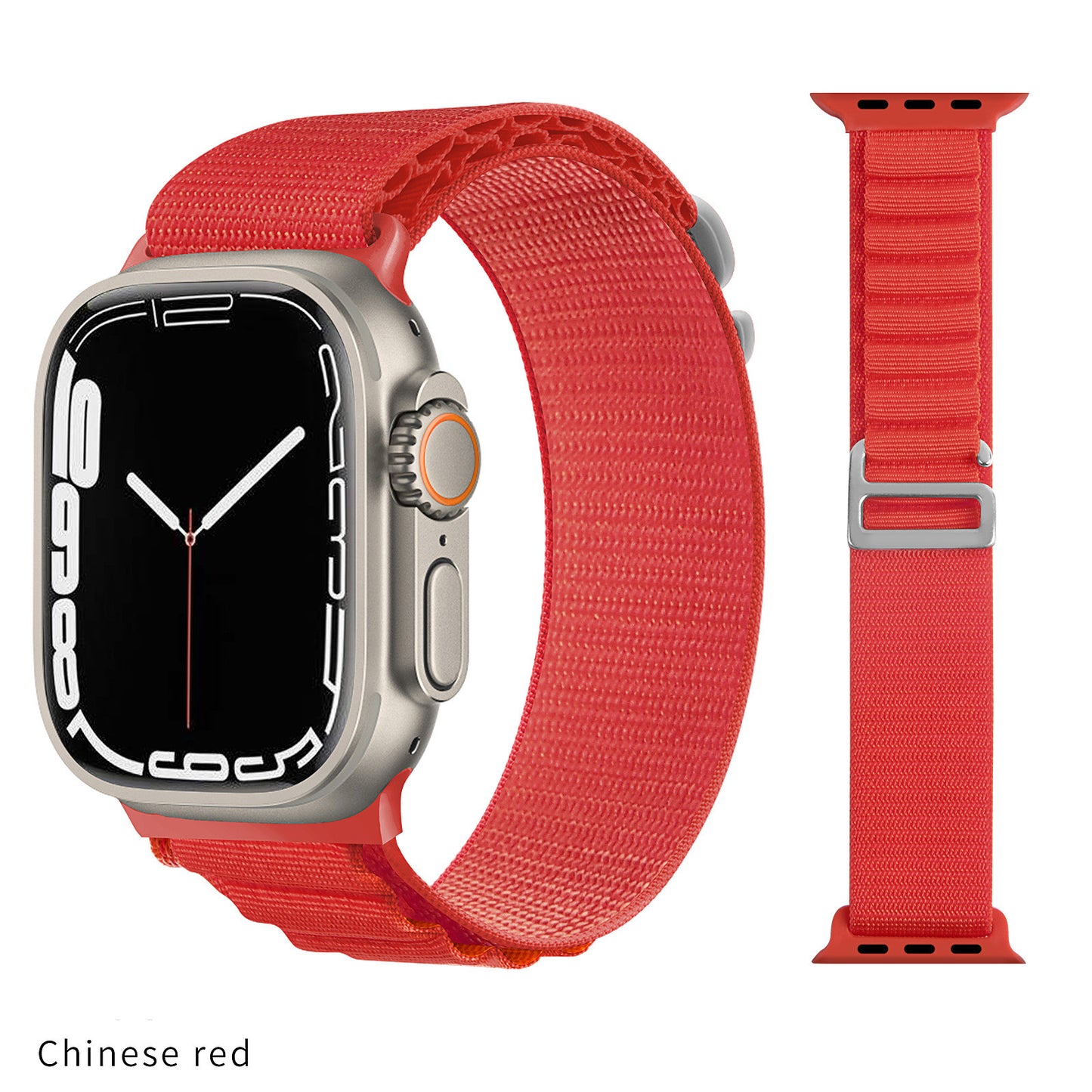 Nylon Alpine Loop Band für Apple Watch 38/40/41MM und 42/44/45/49MM