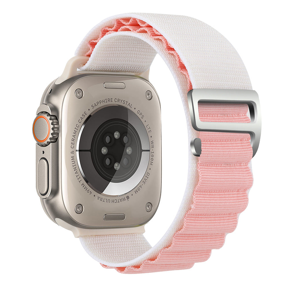 Nylon Alpine Loop Band für Apple Watch 38/40/41MM und 42/44/45/49MM