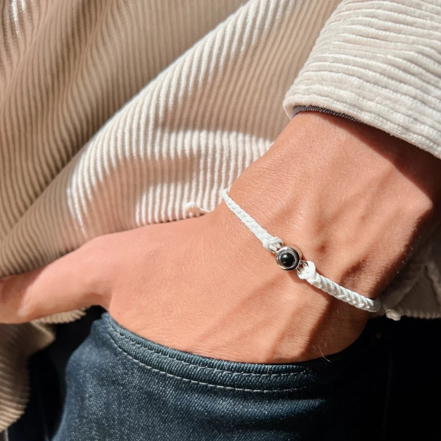 Personalisiertes Fotoarmband mit eigenem Foto