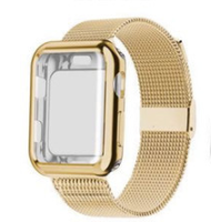 Apple Watch Band Edelstahl Magnet Milanaise Armband mit Case