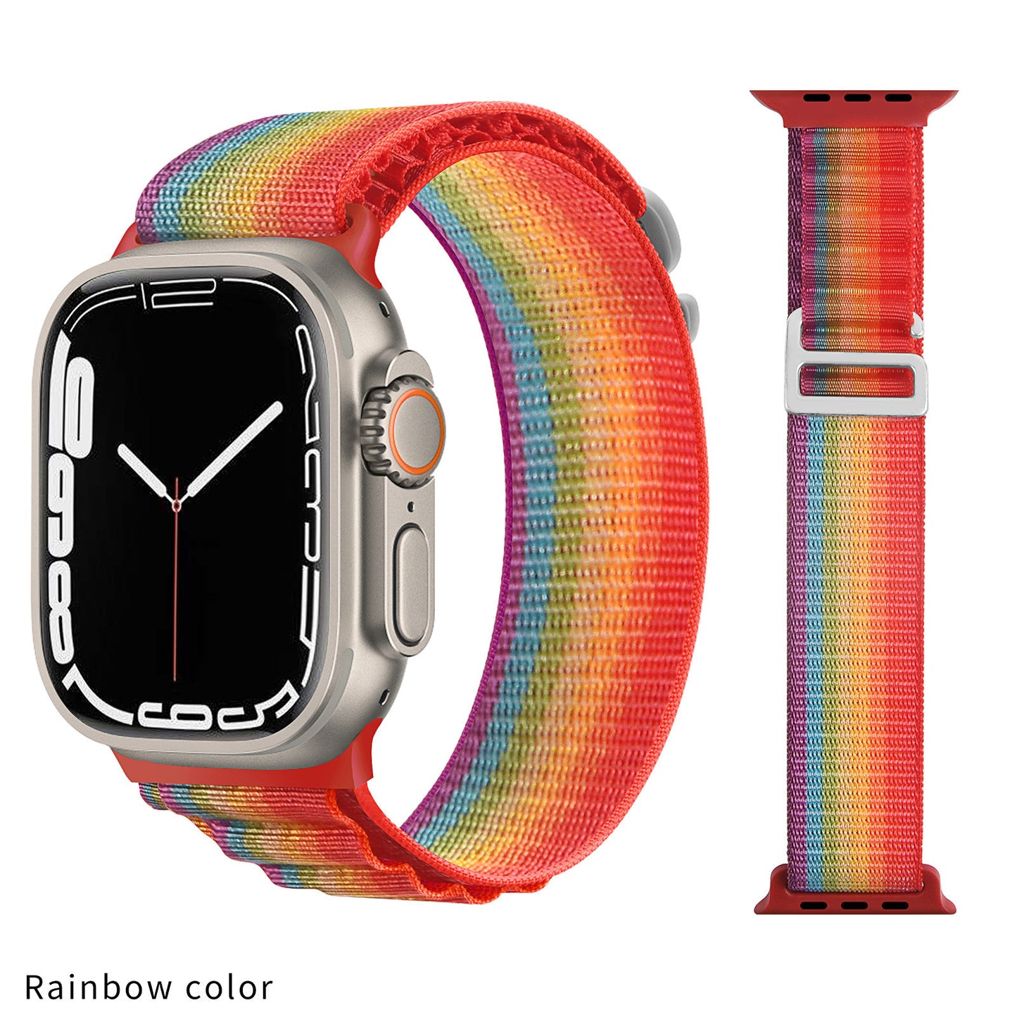 Nylon Alpine Loop Band für Apple Watch 38/40/41MM und 42/44/45/49MM