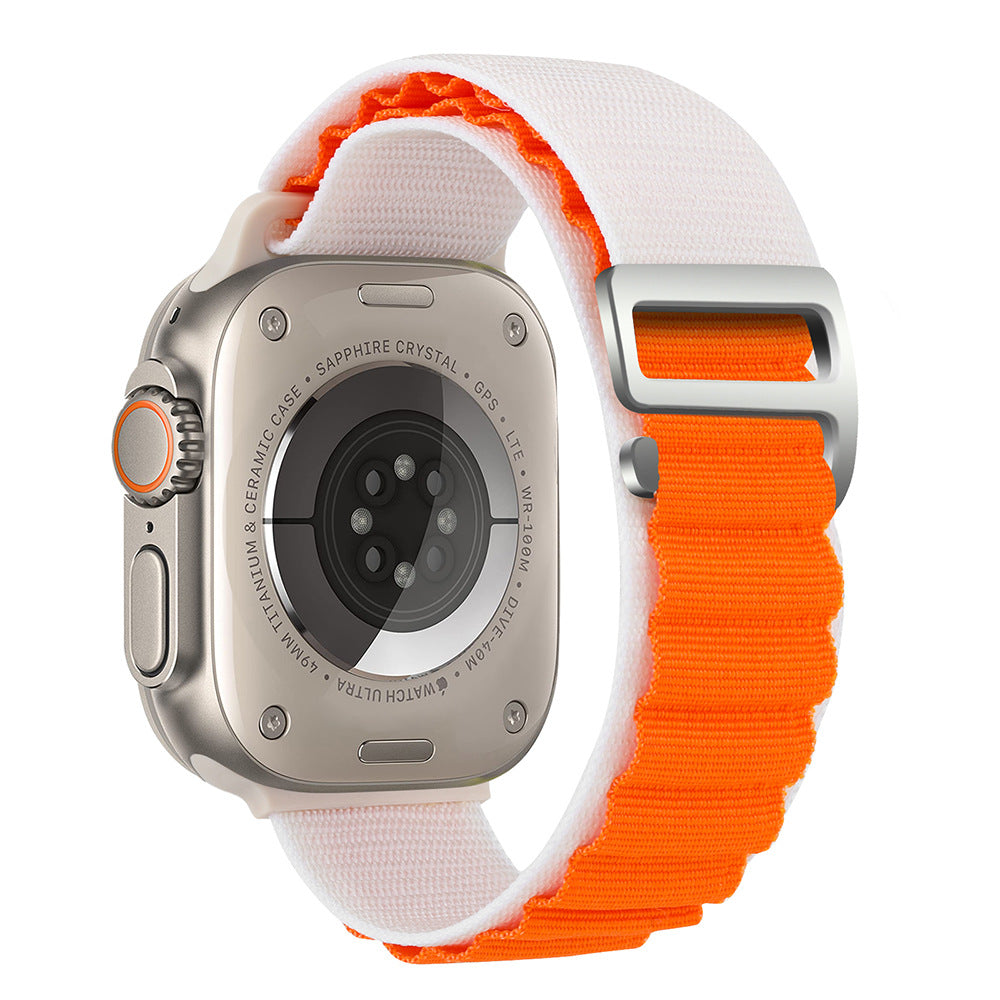 Nylon Alpine Loop Band für Apple Watch 38/40/41MM und 42/44/45/49MM