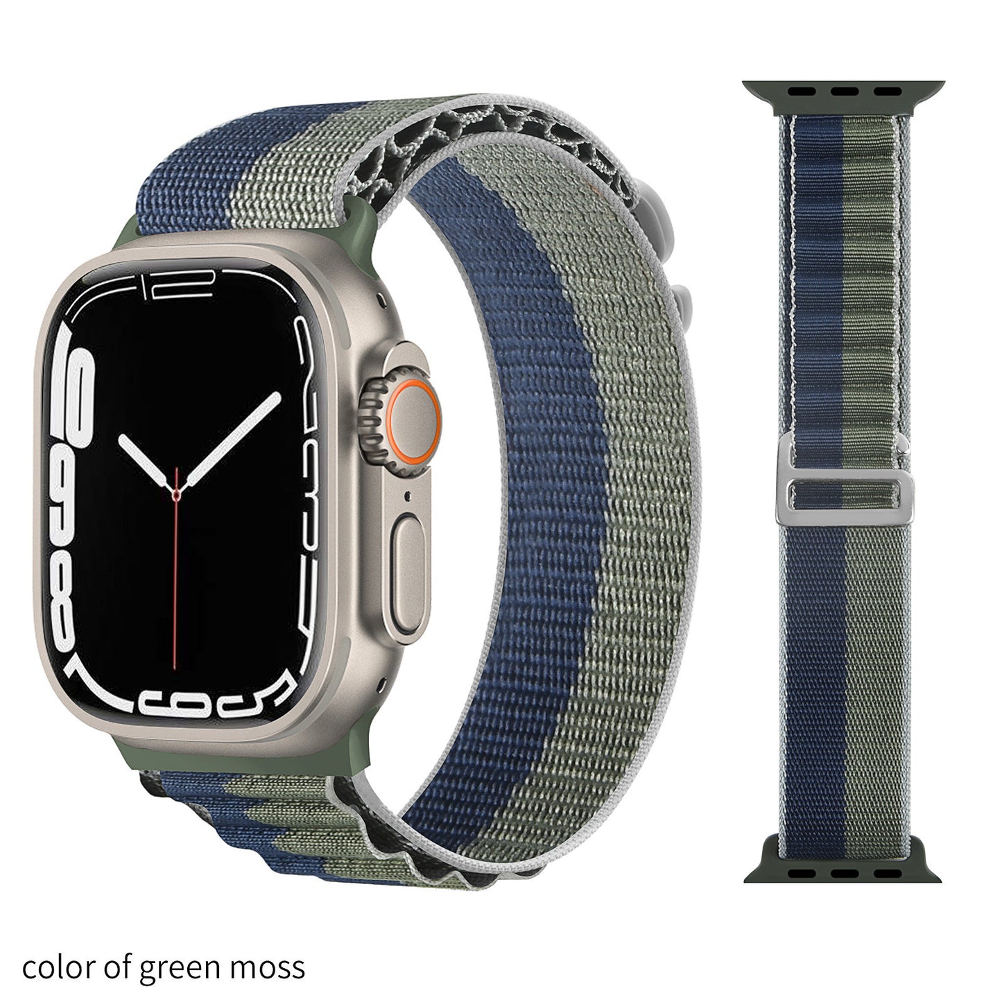 Nylon Alpine Loop Band für Apple Watch 38/40/41MM und 42/44/45/49MM
