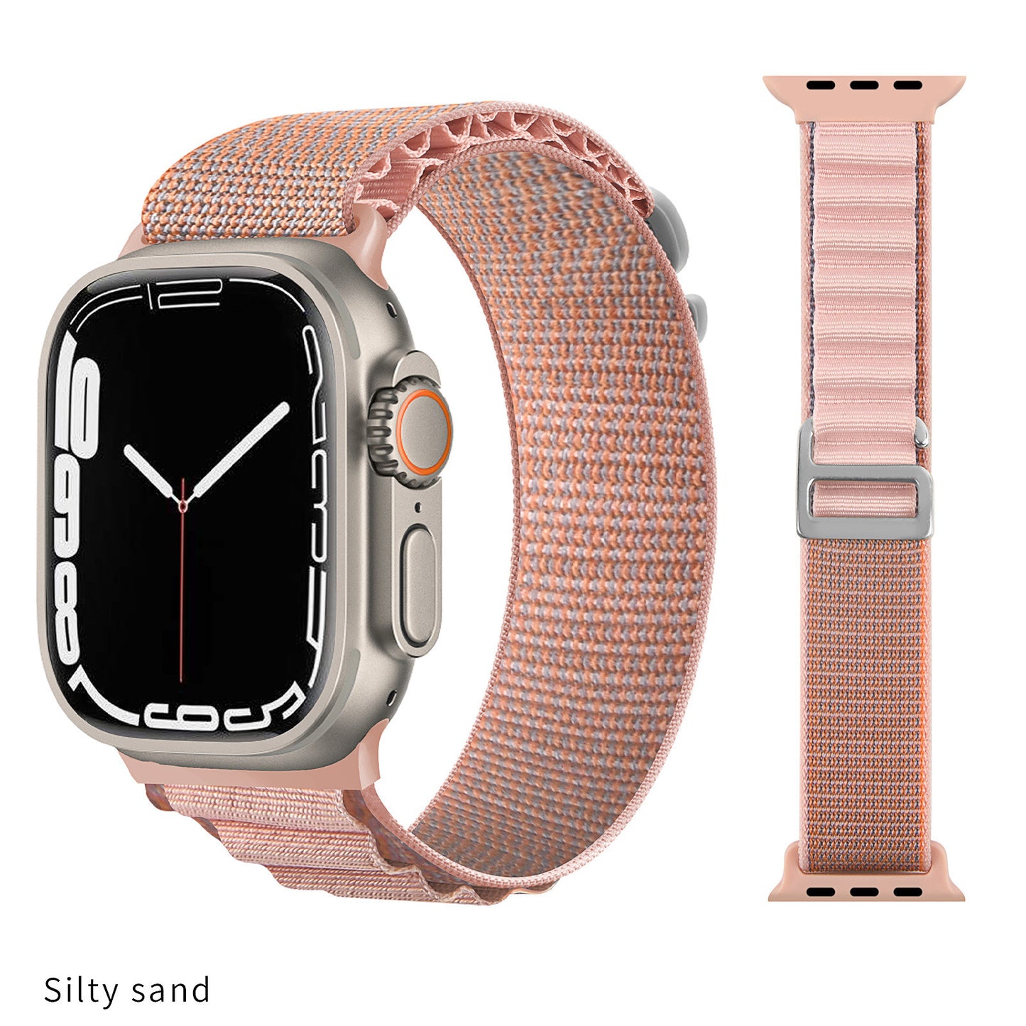 Nylon Alpine Loop Band für Apple Watch 38/40/41MM und 42/44/45/49MM