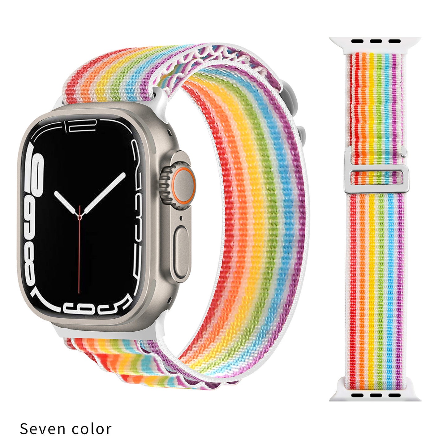 Nylon Alpine Loop Band für Apple Watch 38/40/41MM und 42/44/45/49MM