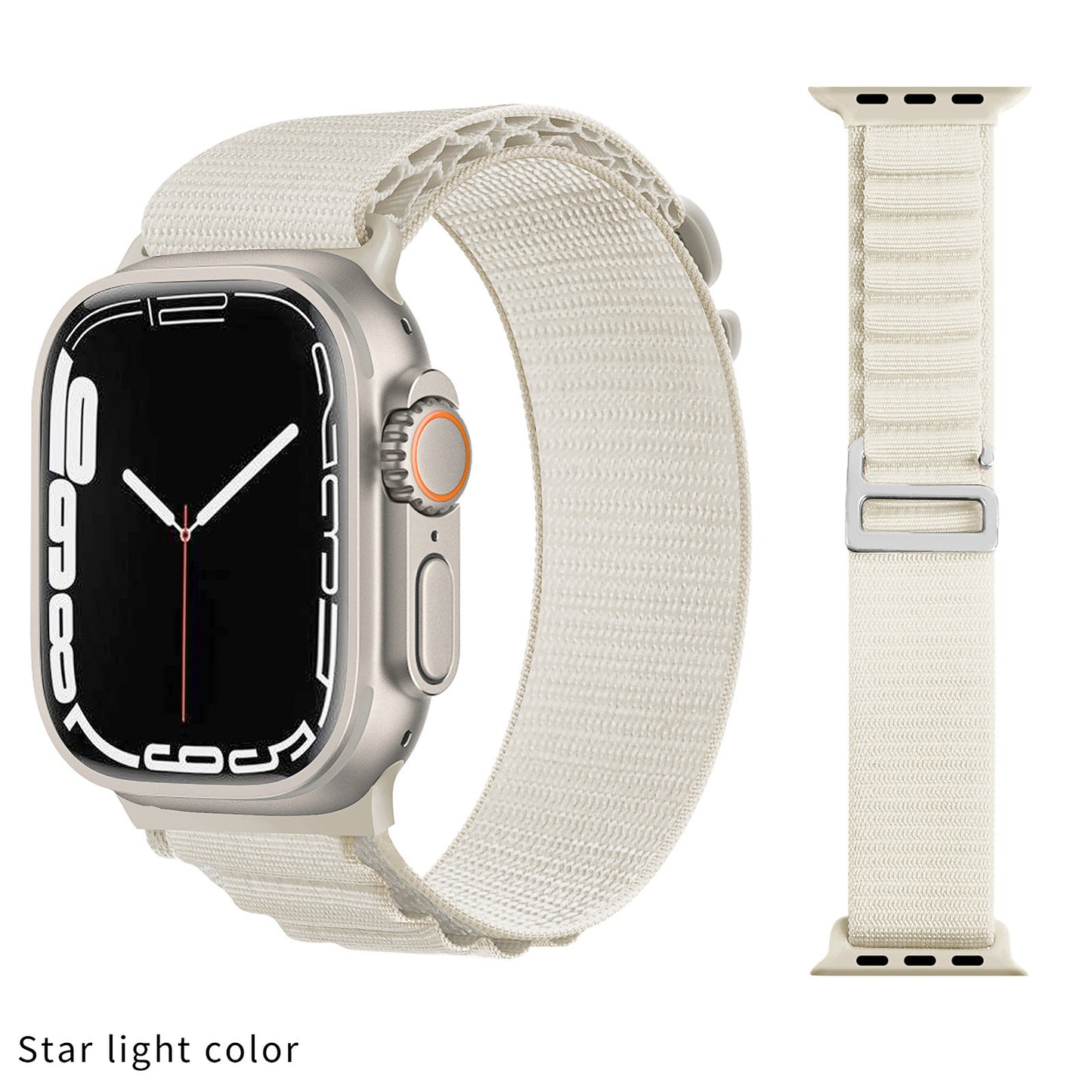 Nylon Alpine Loop Band für Apple Watch 38/40/41MM und 42/44/45/49MM