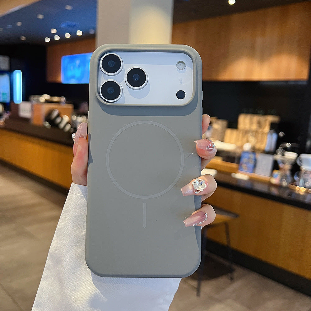 Silikon Case mit MagSafe für iPhone 17 Modelle