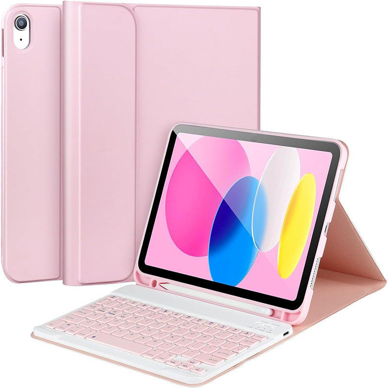 iPad  Schutzhülle mit Tastatur für iPad (A16) 11 Generation 2025 und 10 Generation 2022(11/10.9 Zoll),