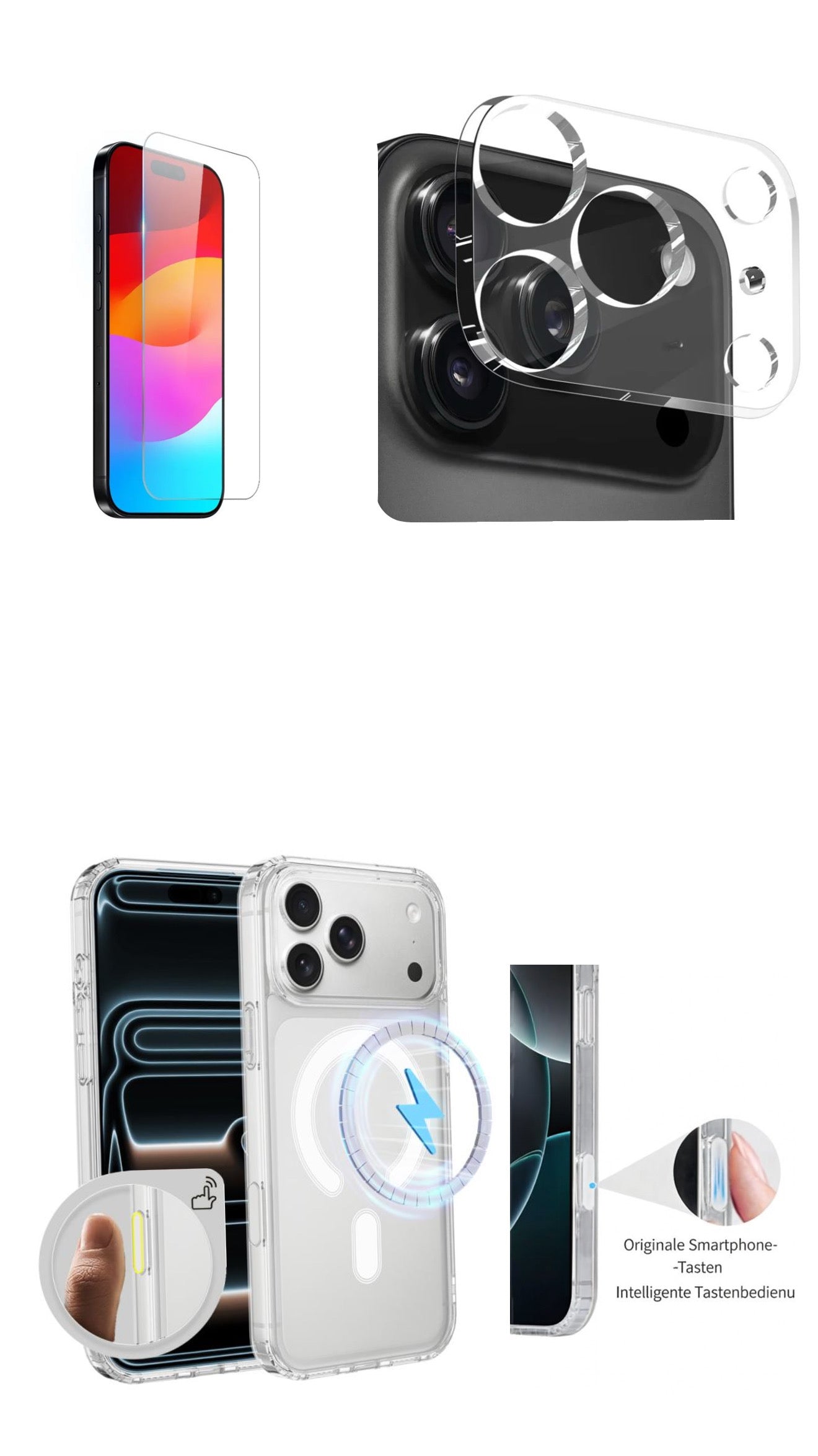 iPhone 17 Pro / 17 Pro Max Modelle Magsafe Silikon Schutzhülle