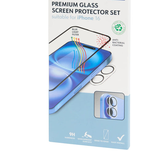 Displayschutz-Set
Für iPhone geeignet | Verschiedene Varianten