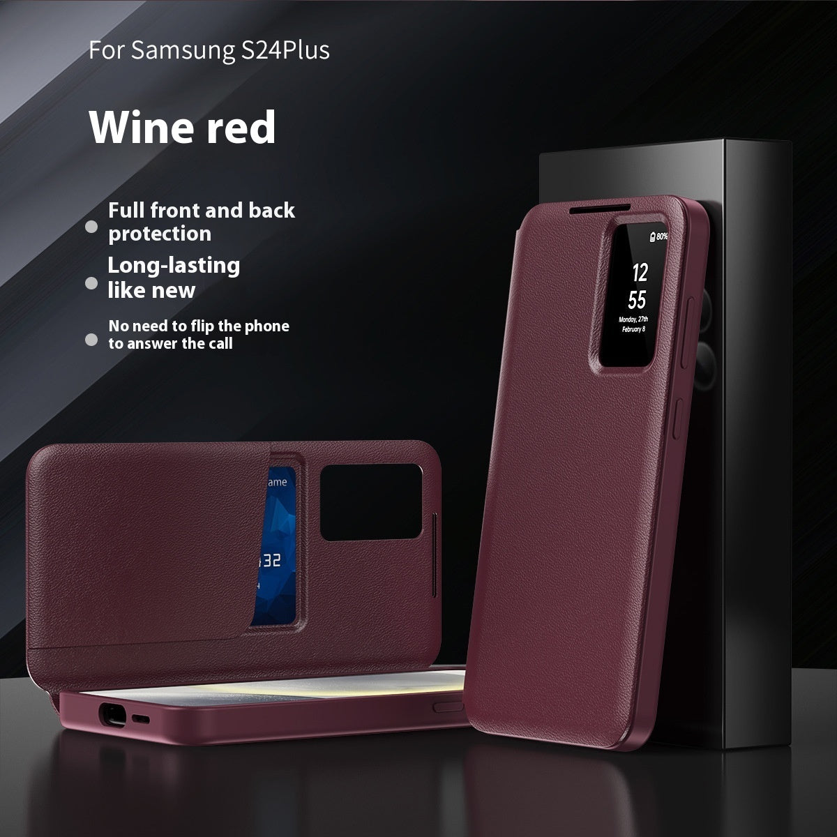 Samsung Galaxy S Ultra Smart View Flip Case Hülle