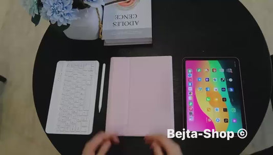 iPad  Schutzhülle mit Tastatur für iPad (A16) 11 Generation 2025 und 10 Generation 2022(11/10.9 Zoll),