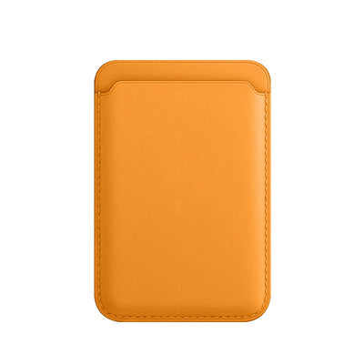 Magnetischer Kartenhalter Wallet Leder - Kompatibel mit Apple MagSafe